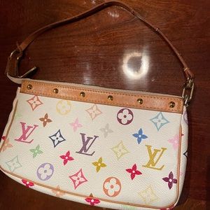 Louis Vuitton Multicolor Pochette Wristlet